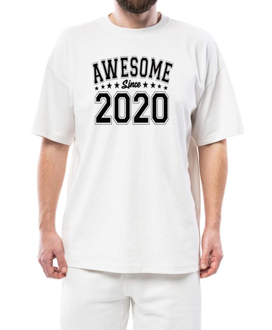 Awesome Since 2020 Birthday 2020 Vintage 2020_1 - Unisex Standard T-Shirt