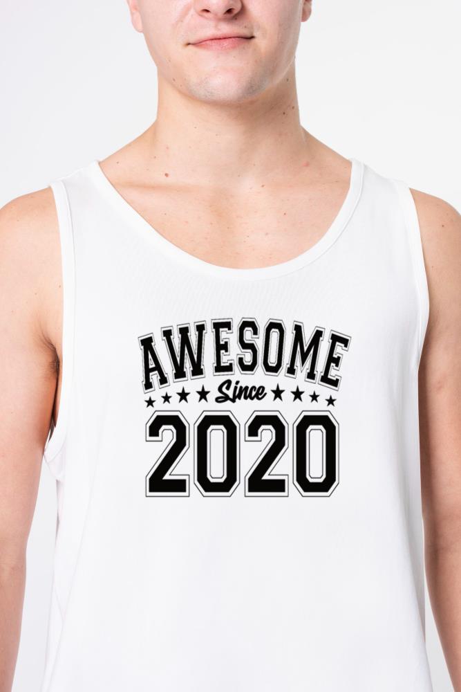 Awesome Since 2020 Birthday 2020 Vintage 2020_1 - Unisex Tank Top