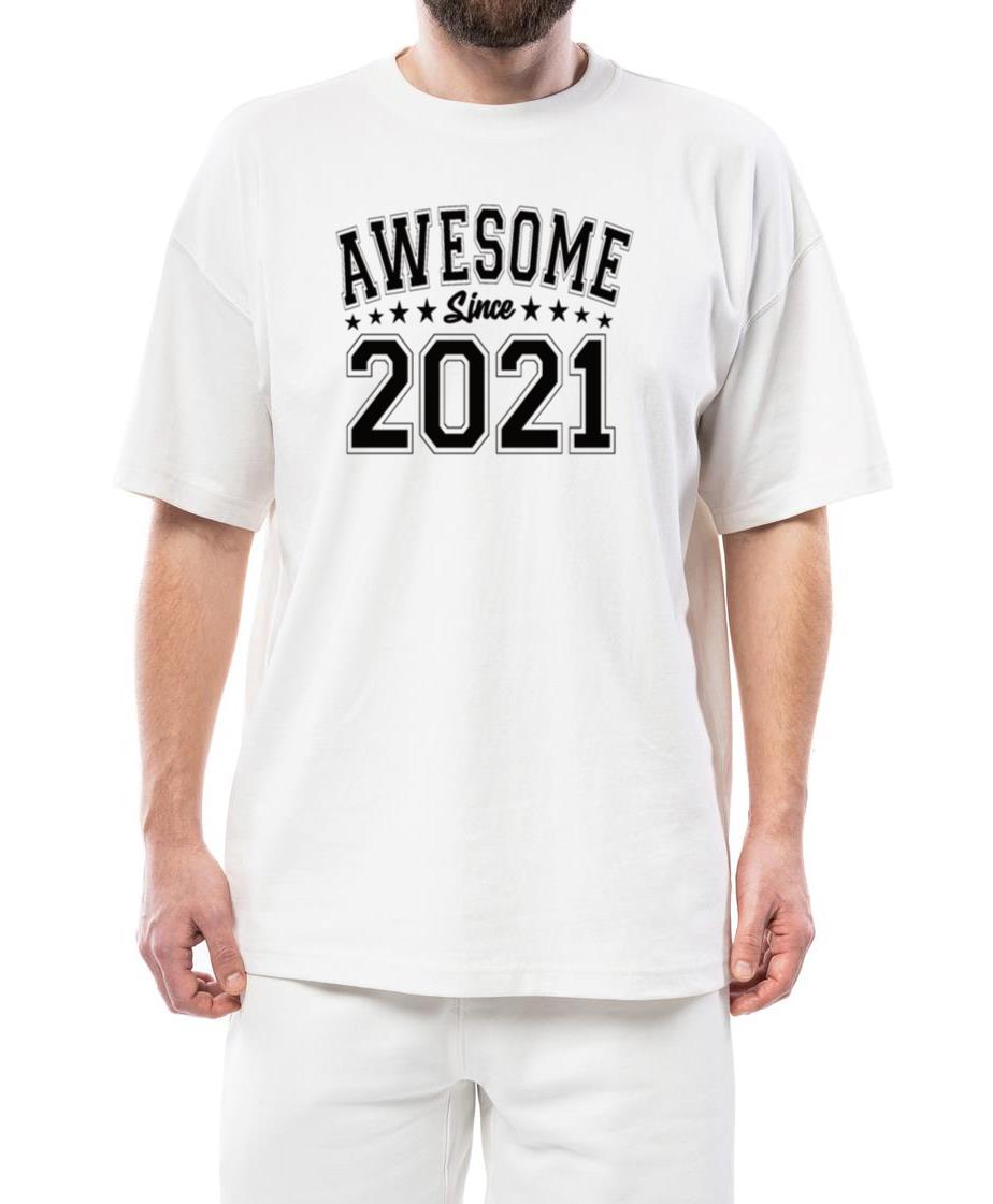 Awesome Since 2021 Birthday 2021 Vintage 2021 - Unisex Standard T-Shirt
