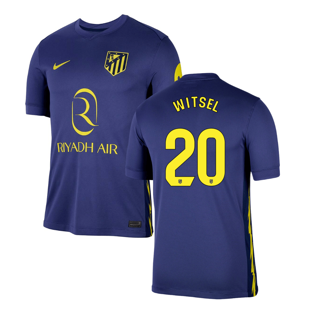 Axel Witsel 20 Atletico de Madrid 2025-26 Away Match Jersey - Navy