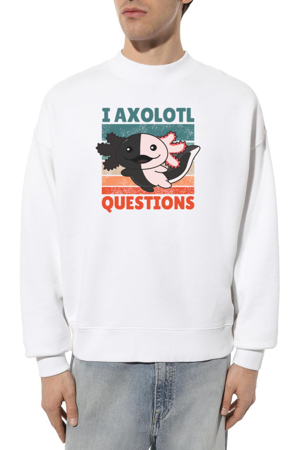 Axolotl Lovers Cute Animals Chimera Axolotl - Unisex Sweatshirt