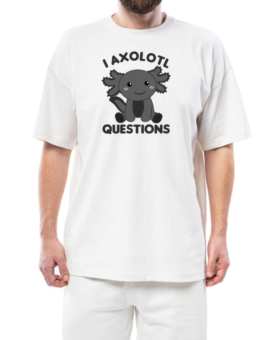 Axolotl Lovers Sweet Animals For Children Pink - Unisex Standard T-Shirt