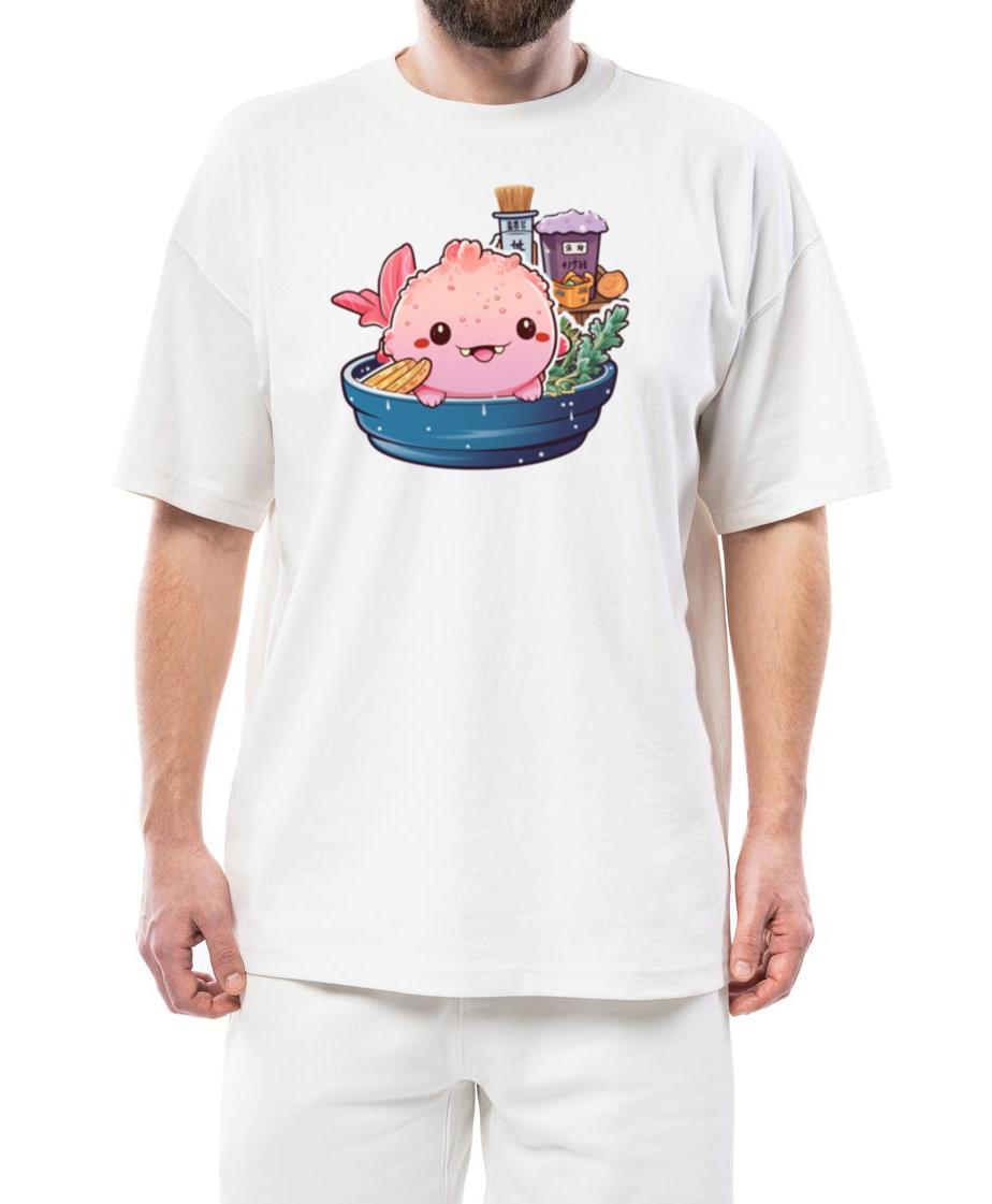 Axolotl Ramen Anime Kawaii Japanese Noodles Girls - Unisex Standard T-Shirt