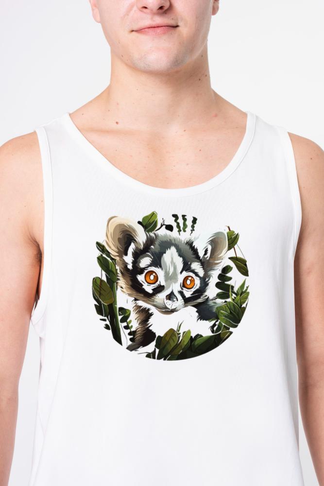 Aye Aye Face Aye-aye Nocturnal Lemur Animal_1 - Unisex Tank Top