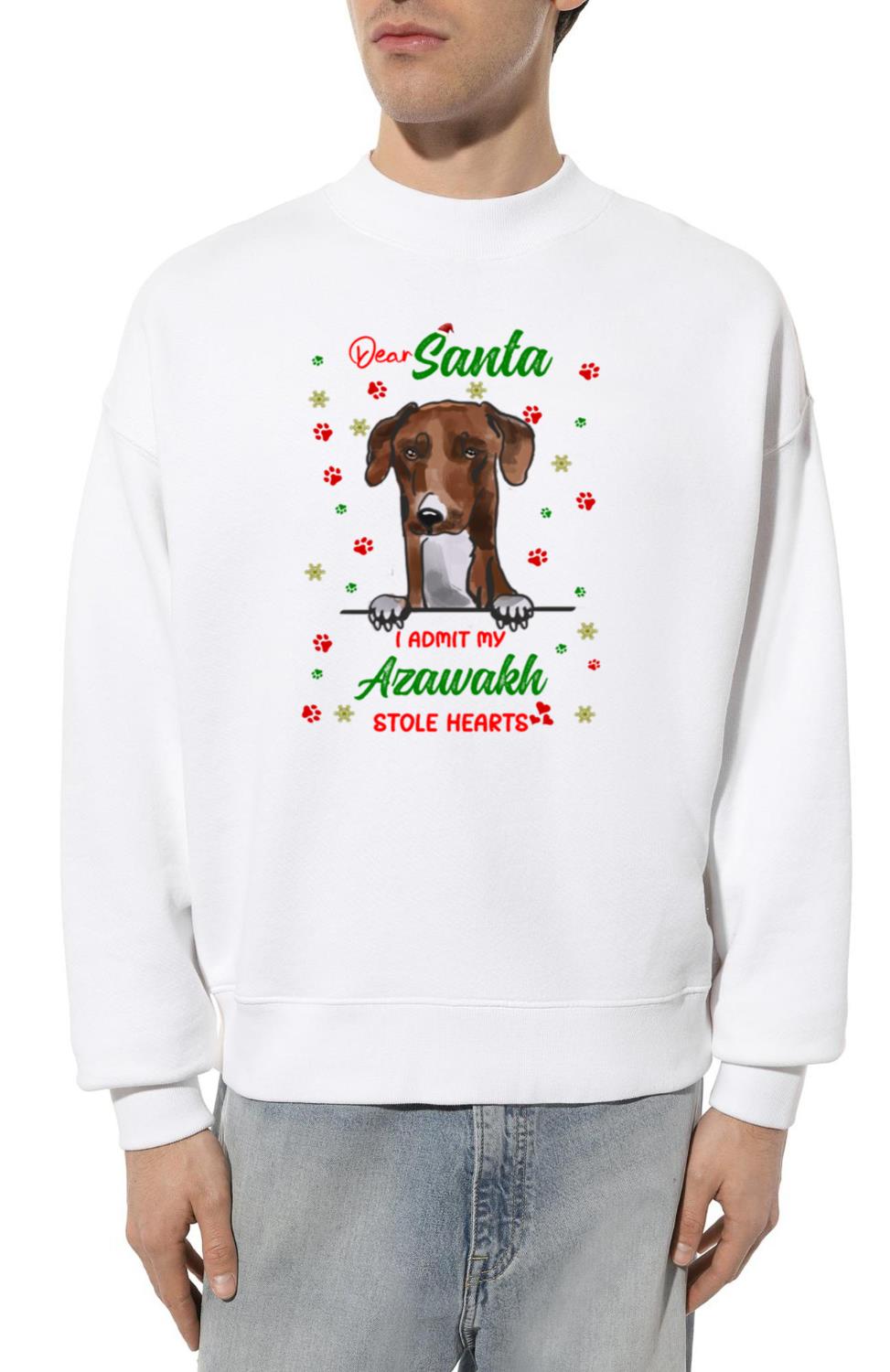 Azawakh Dog Christmas Dog breed - Unisex Sweatshirt