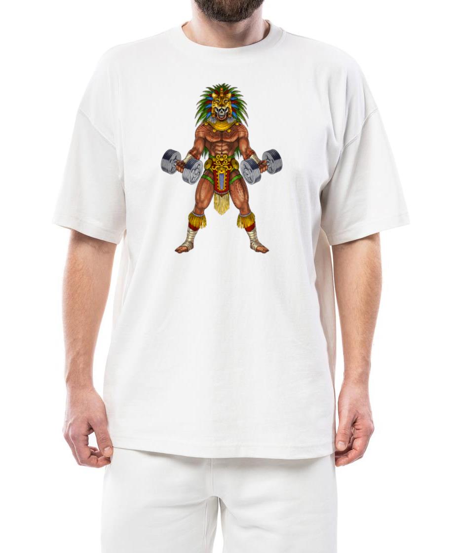 Aztec Warrior Bodybuilder - Unisex Standard T-Shirt