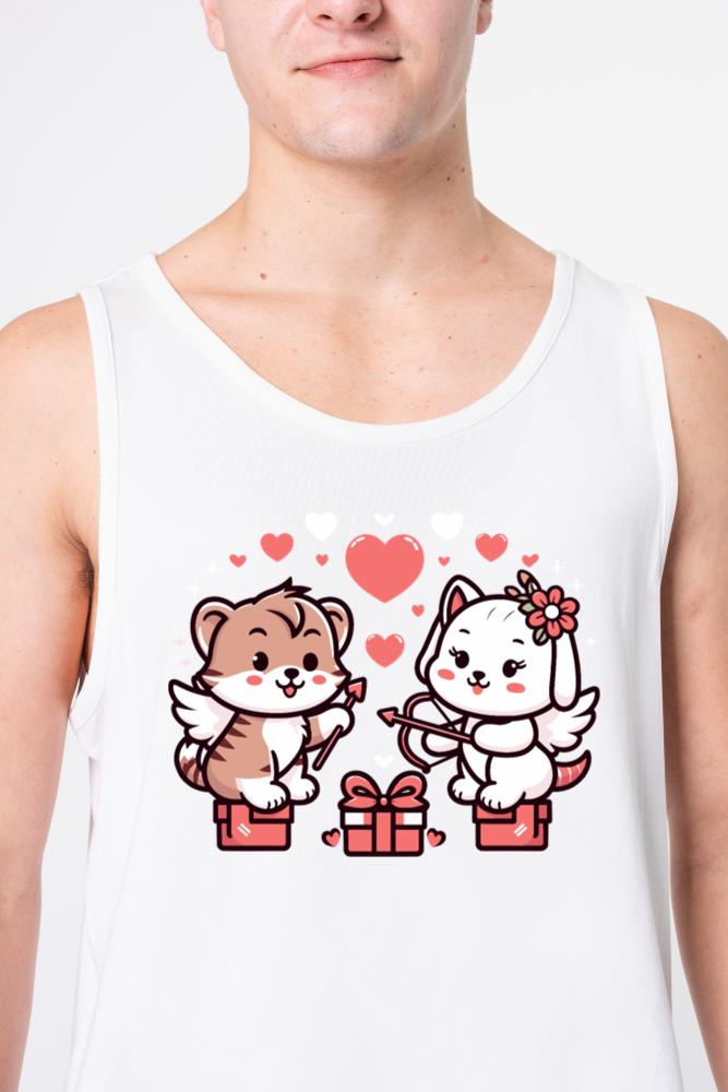 Baby Animal Cupid Cutie - Unisex Tank Top