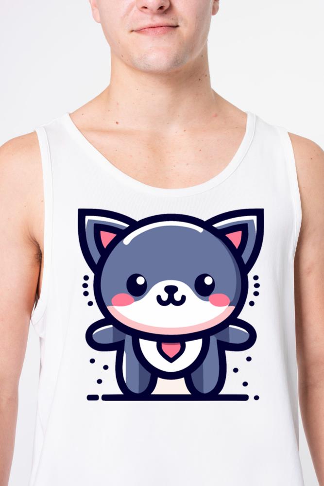 Baby Animal Cupid Cutie_1 - Unisex Tank Top