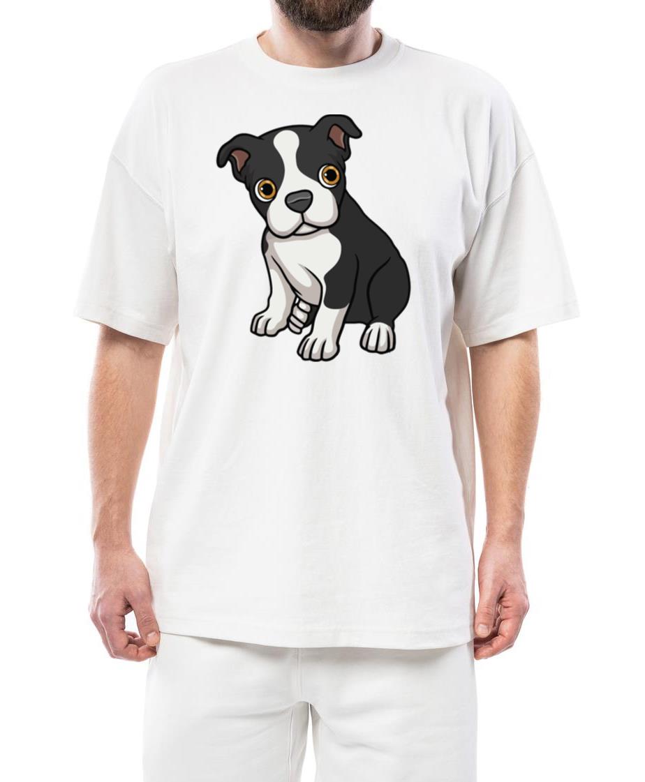 Baby Boston Terrier Dog Pet Owner - Unisex Standard T-Shirt