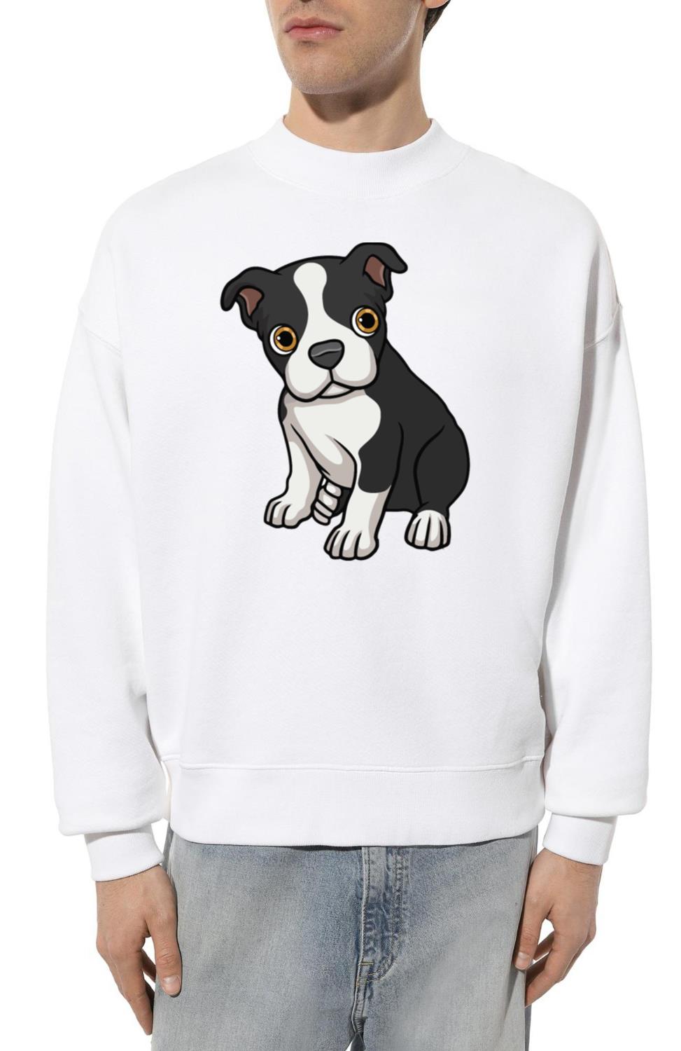 Baby Boston Terrier Dog Pet Owner - Unisex Sweatshirt