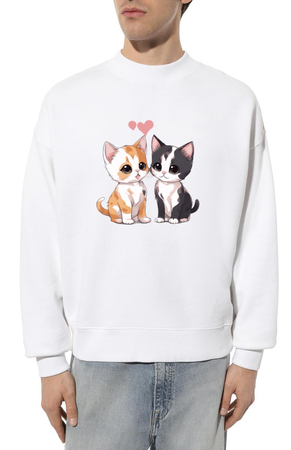 Baby Calico Cat - Unisex Sweatshirt