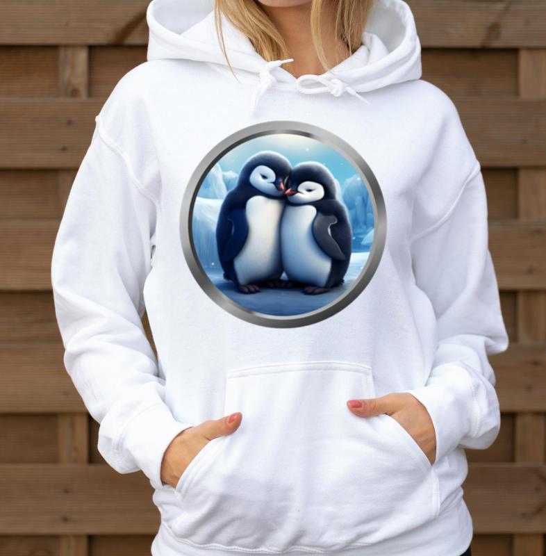 Baby Penguins Animals - Unisex Hoodie