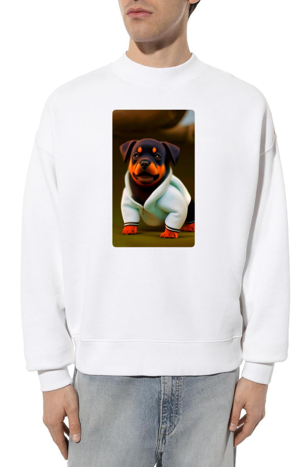 Baby rottweiler, animal lover - Unisex Sweatshirt