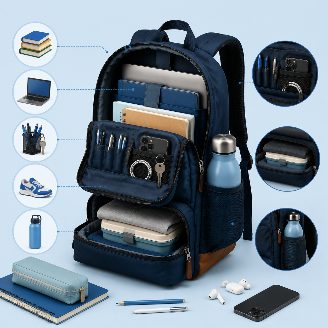 Multiple Compartments and Smart Organization