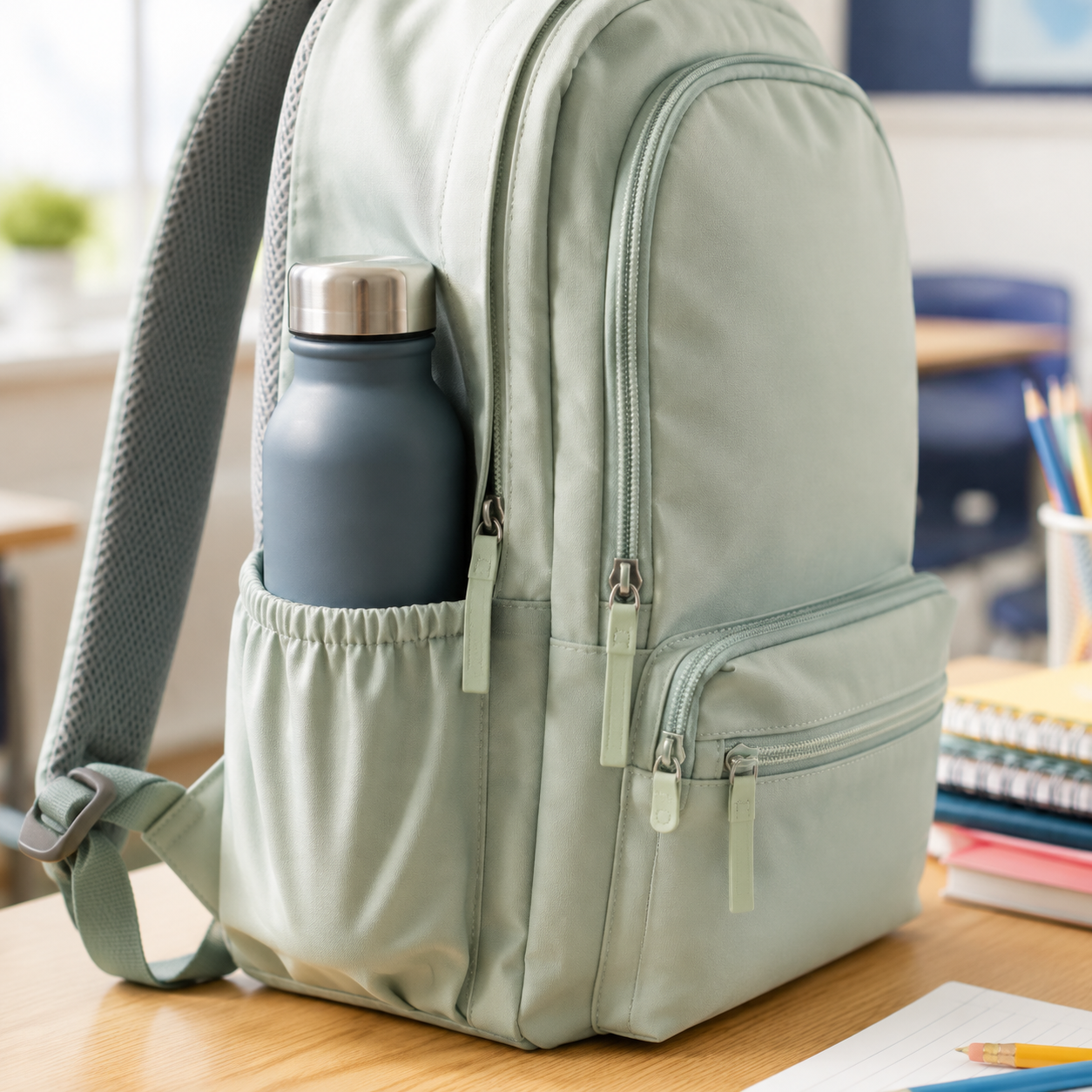Easy-Access Water Bottle Pockets