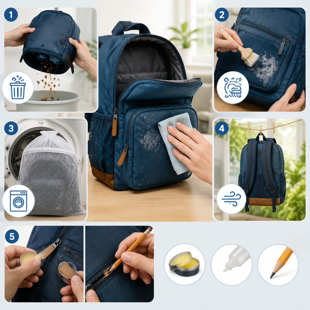 Tips to Clean and Maintain Your Backpacks School Year Round