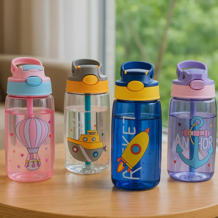Leak-Proof Stainless Steel Water Bottles for Active Kids