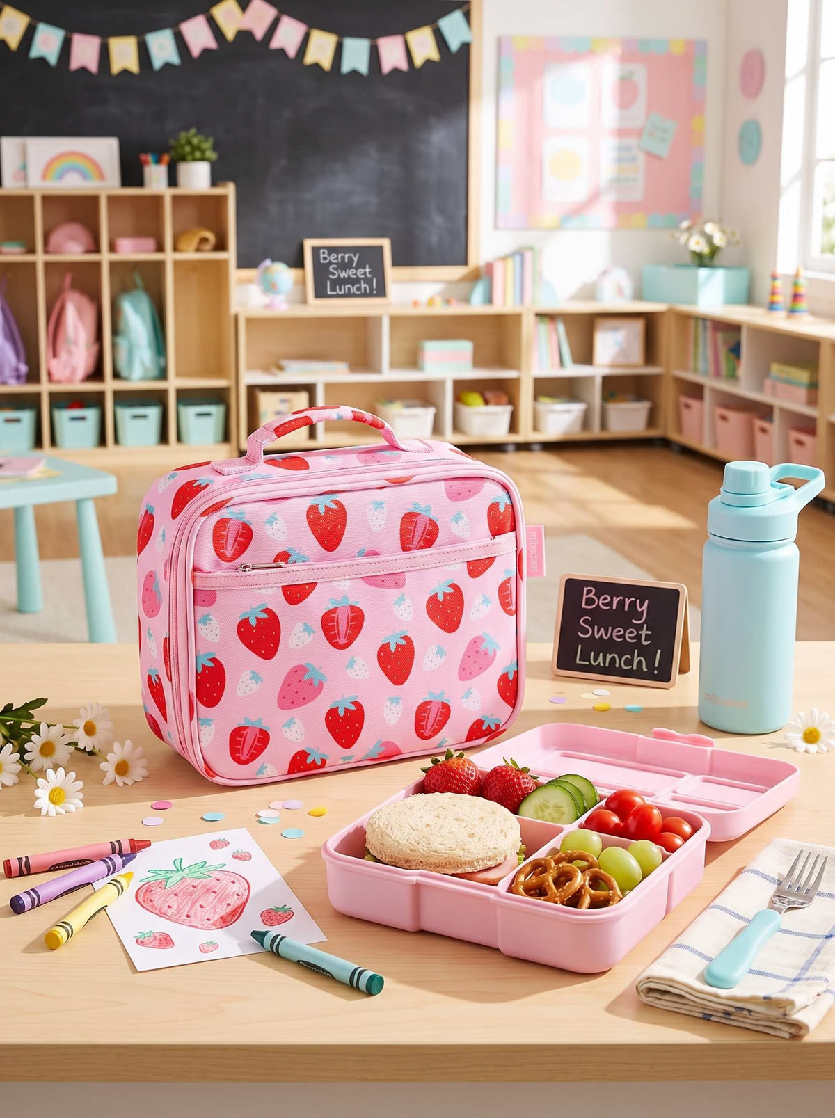 Insulated Soft Lunchboxes for School Meals