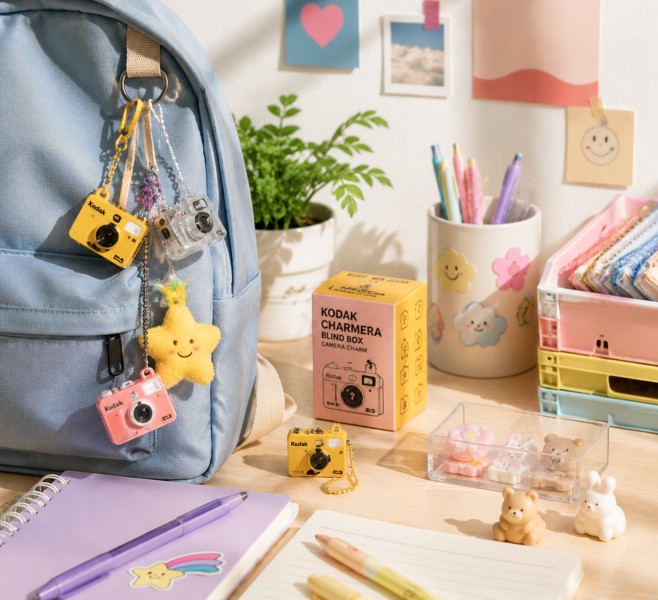 Fun Backpack Charms and Desk Accessories for Students