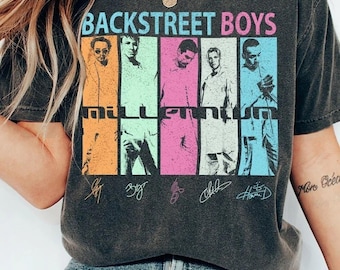 Backstreet Boys Millennium Tour Music Vintage Shirt