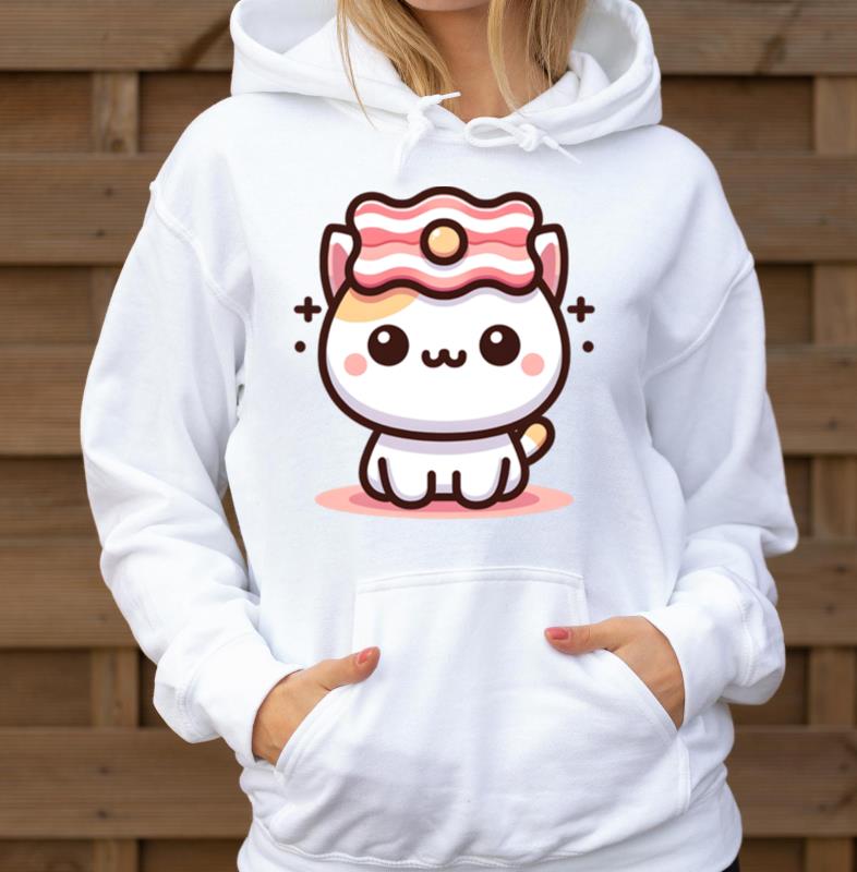 Bacon Hat Cat - Unisex Hoodie