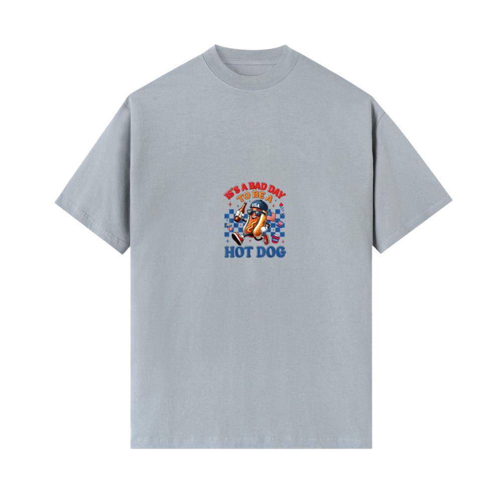 Bad Day To Be A Hot Dog Funny Hot Dog 4th Of July Patriotic Men Women 4