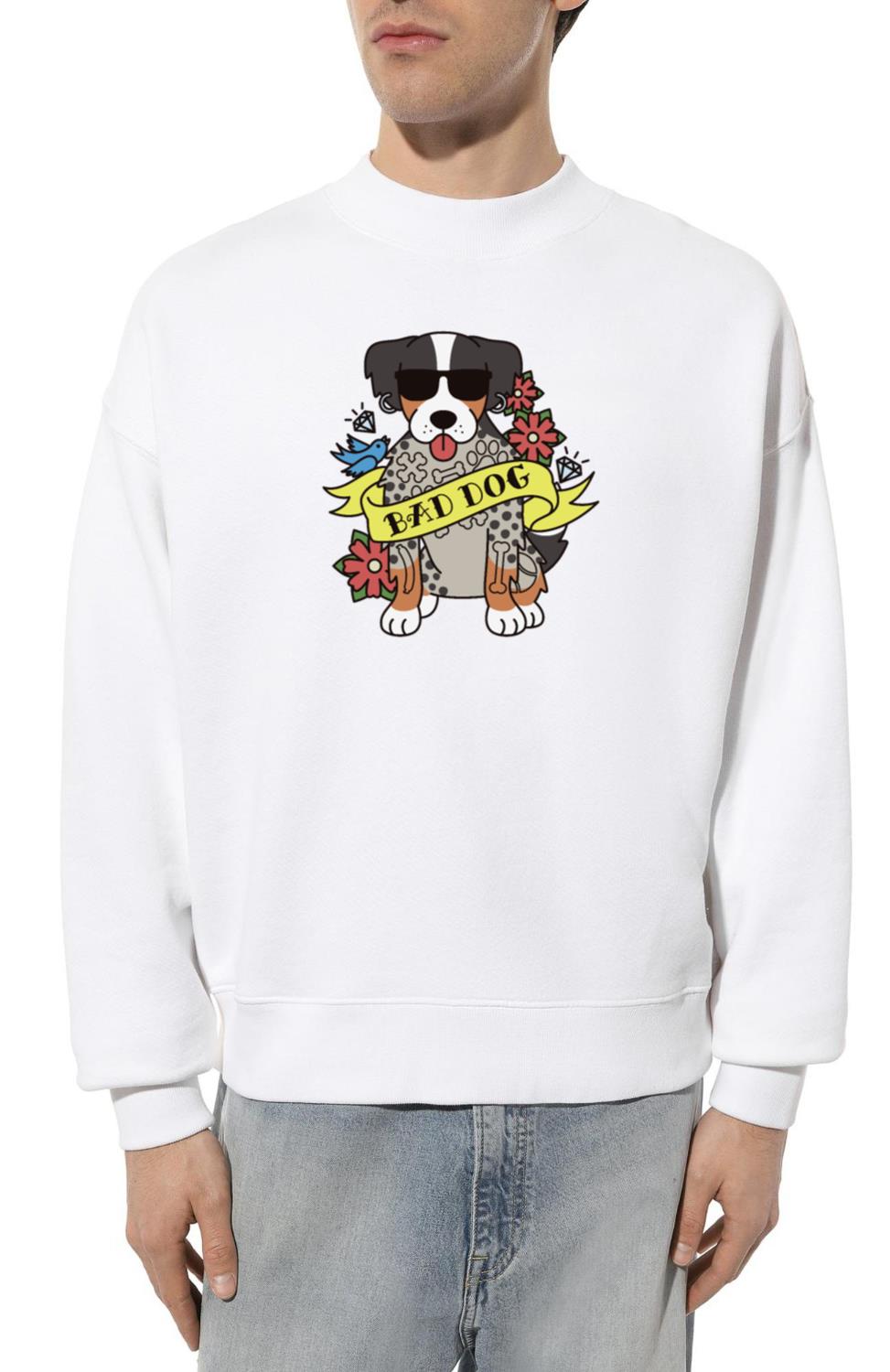 Bad Dog Tattoo Australian Shepherd - Unisex Sweatshirt