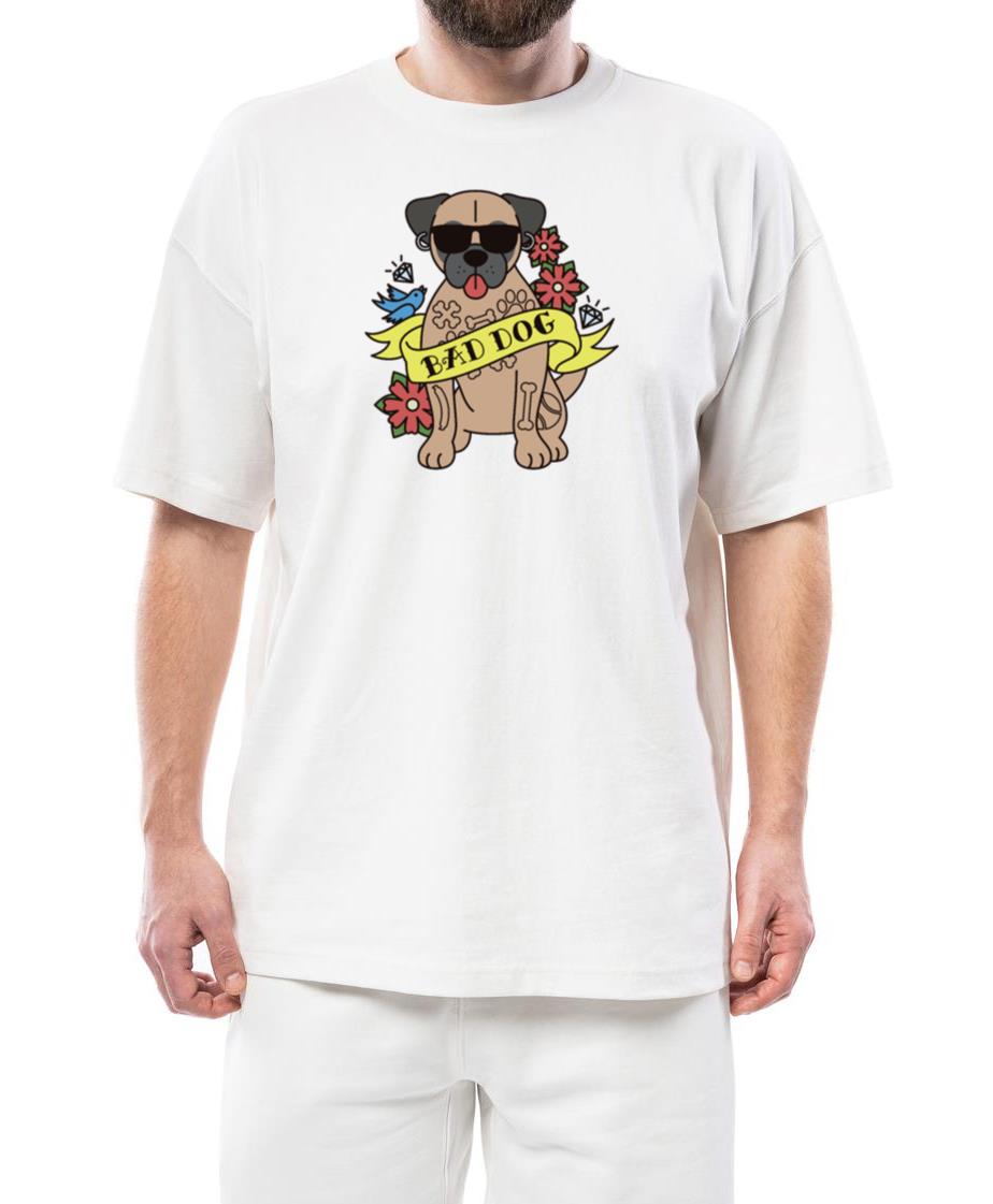 Bad Dog Tattoo Bullmastiff - Unisex Standard T-Shirt