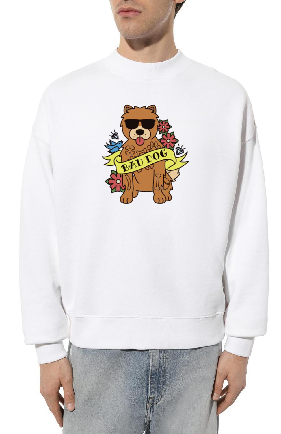Bad Dog Tattoo Chow Chow - Unisex Sweatshirt