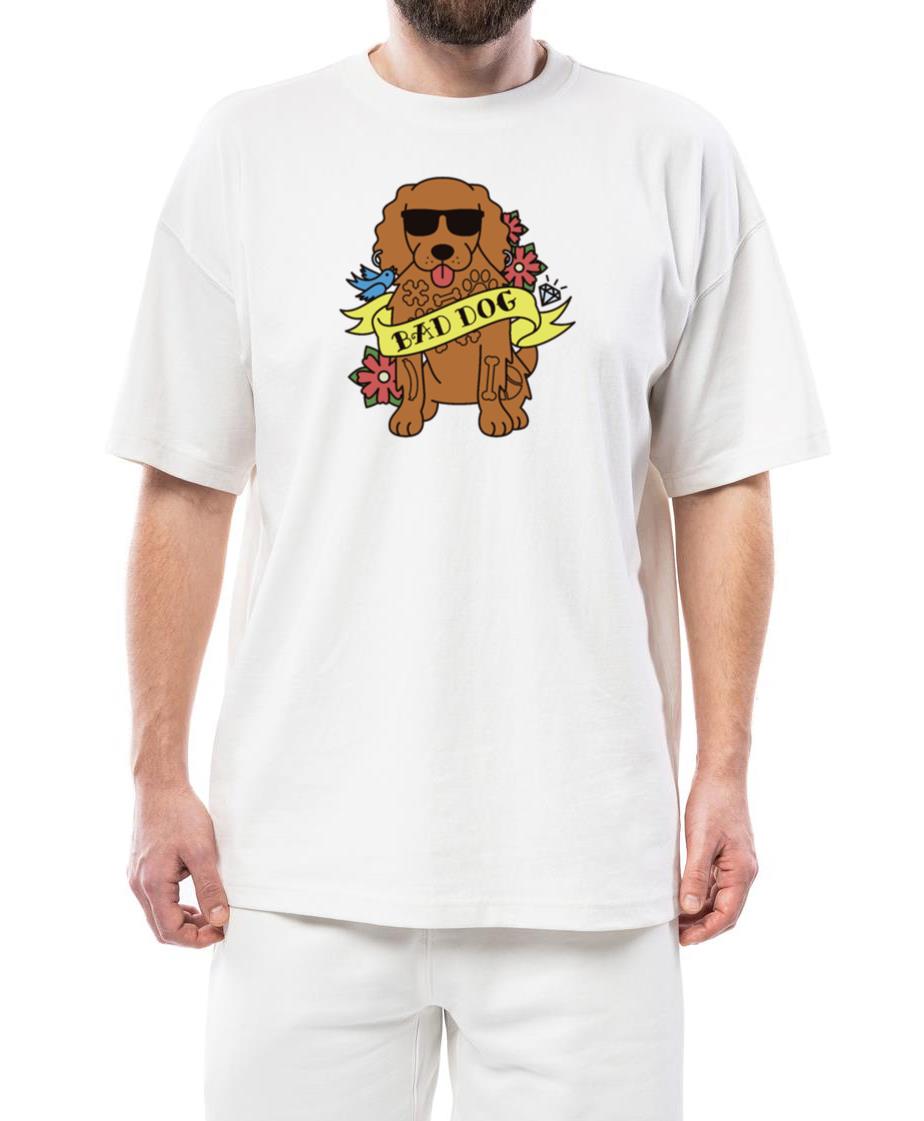 Bad Dog Tattoo Cocker Spaniel - Unisex Standard T-Shirt