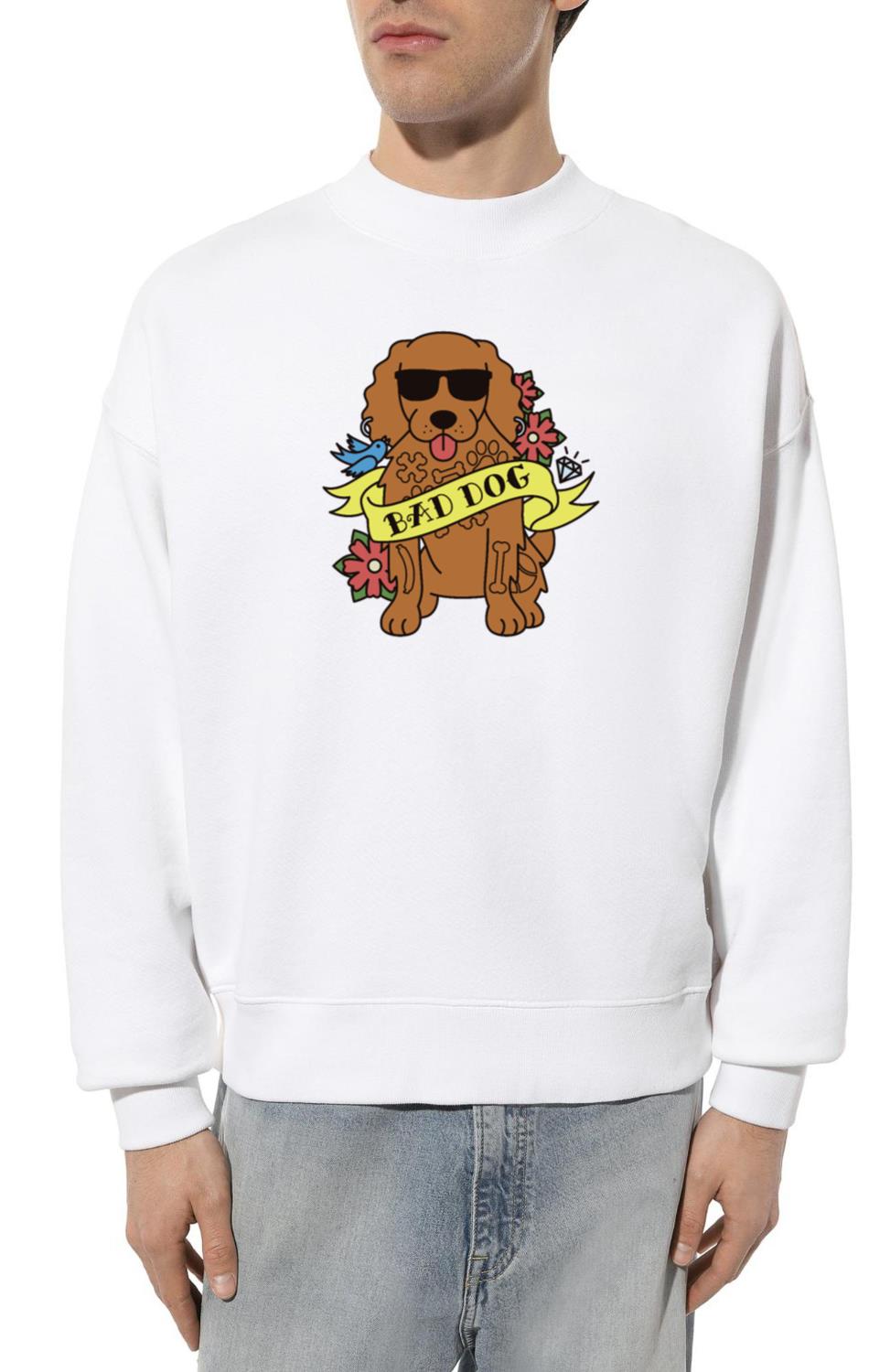 Bad Dog Tattoo Cocker Spaniel - Unisex Sweatshirt