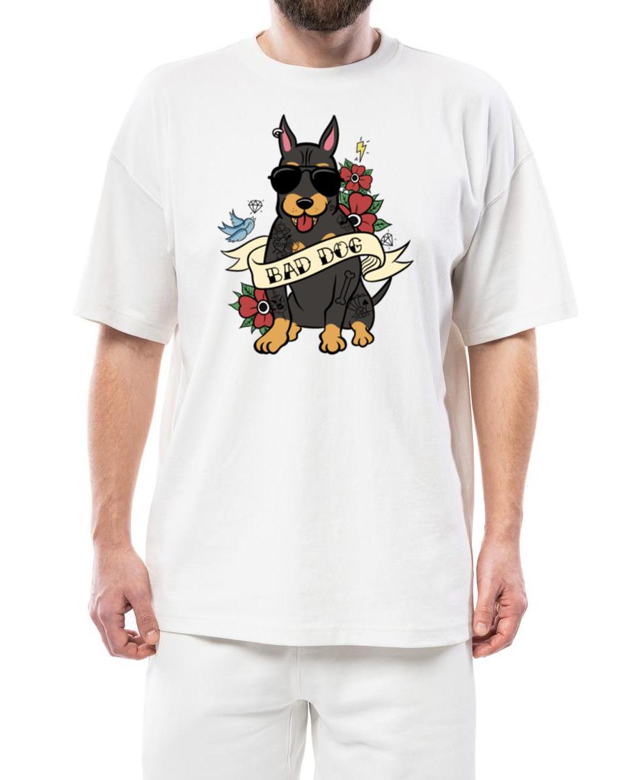 Bad Dog Tattoo Doberman - Unisex Standard T-Shirt