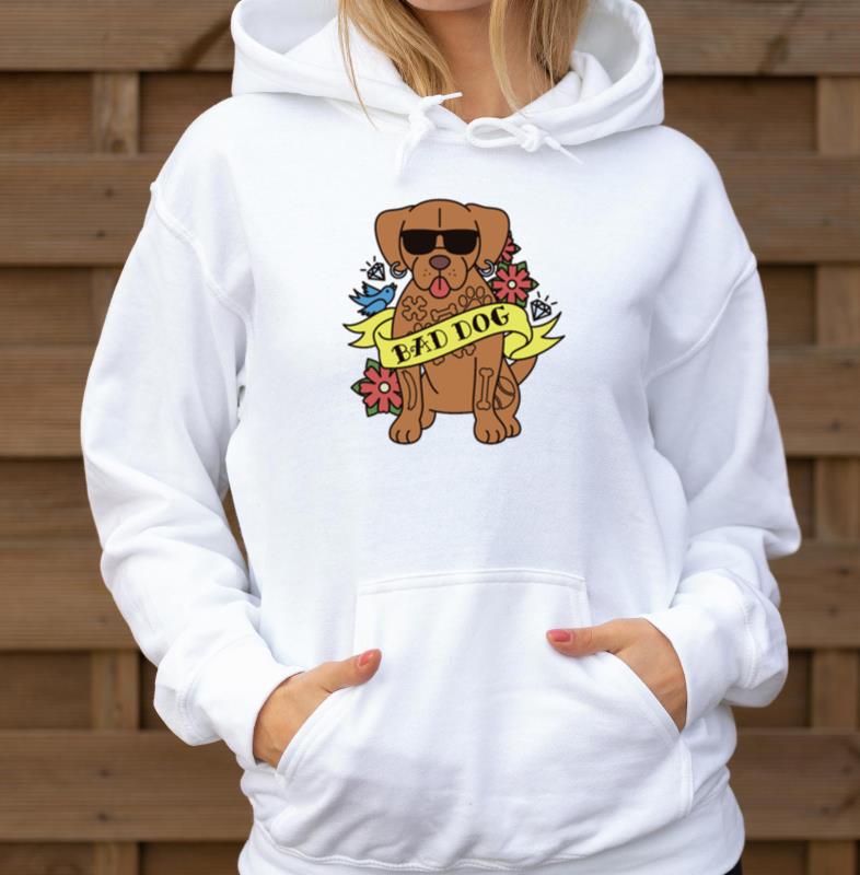 Bad Dog Tattoo Dogue De Bordeaux - Unisex Hoodie