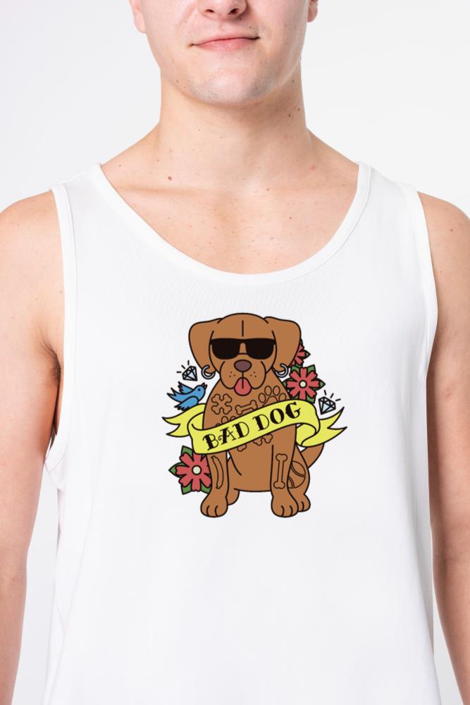 Bad Dog Tattoo Dogue De Bordeaux - Unisex Tank Top