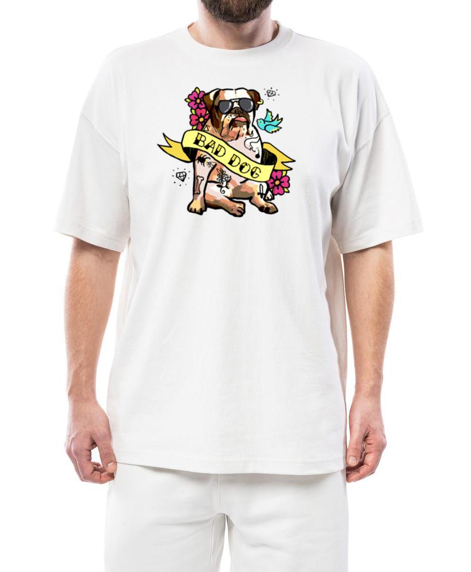 Bad Dog Tattoo English Bulldog - Unisex Standard T-Shirt