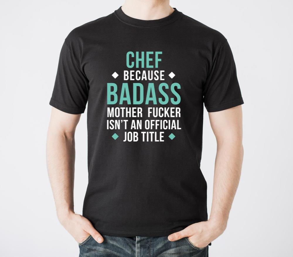 Badass Chef Professions Culinary T-shirt - Unisex Standard T-Shirt