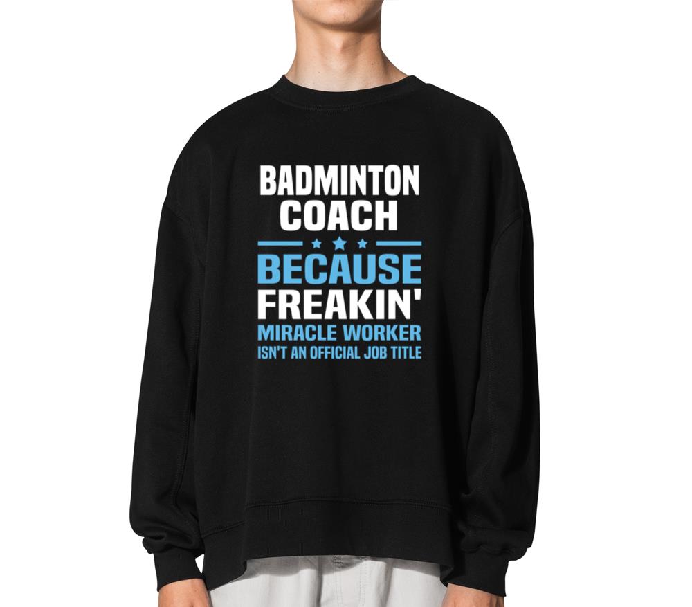 Badminton Coach - Unisex Hoodie