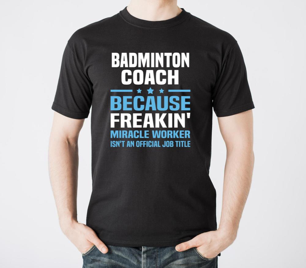 Badminton Coach - Unisex Standard T-Shirt