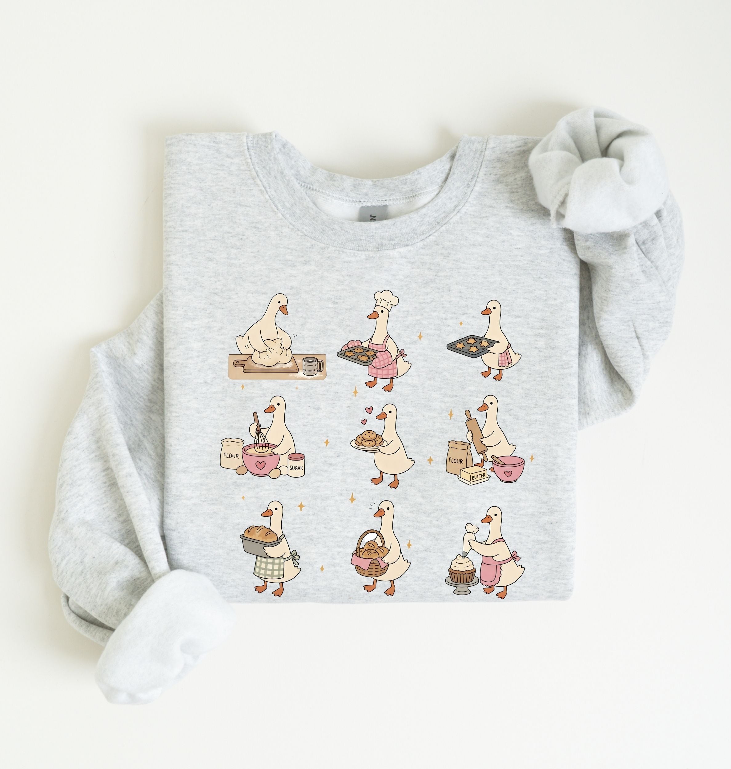 Baking Goose Sweatshirt | Cute Baker Gift 2