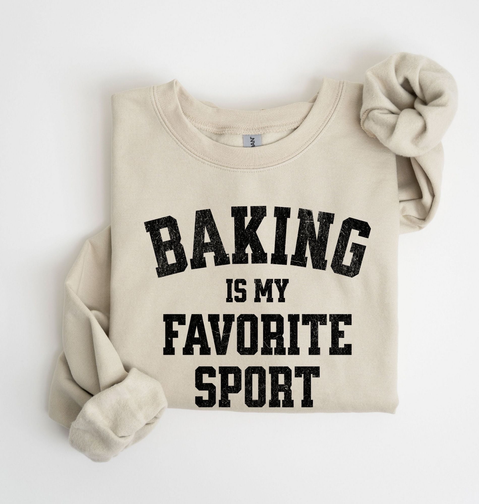 Baking Is My Favorite Sport Sweatshirt | Funny Baker Gift 4
