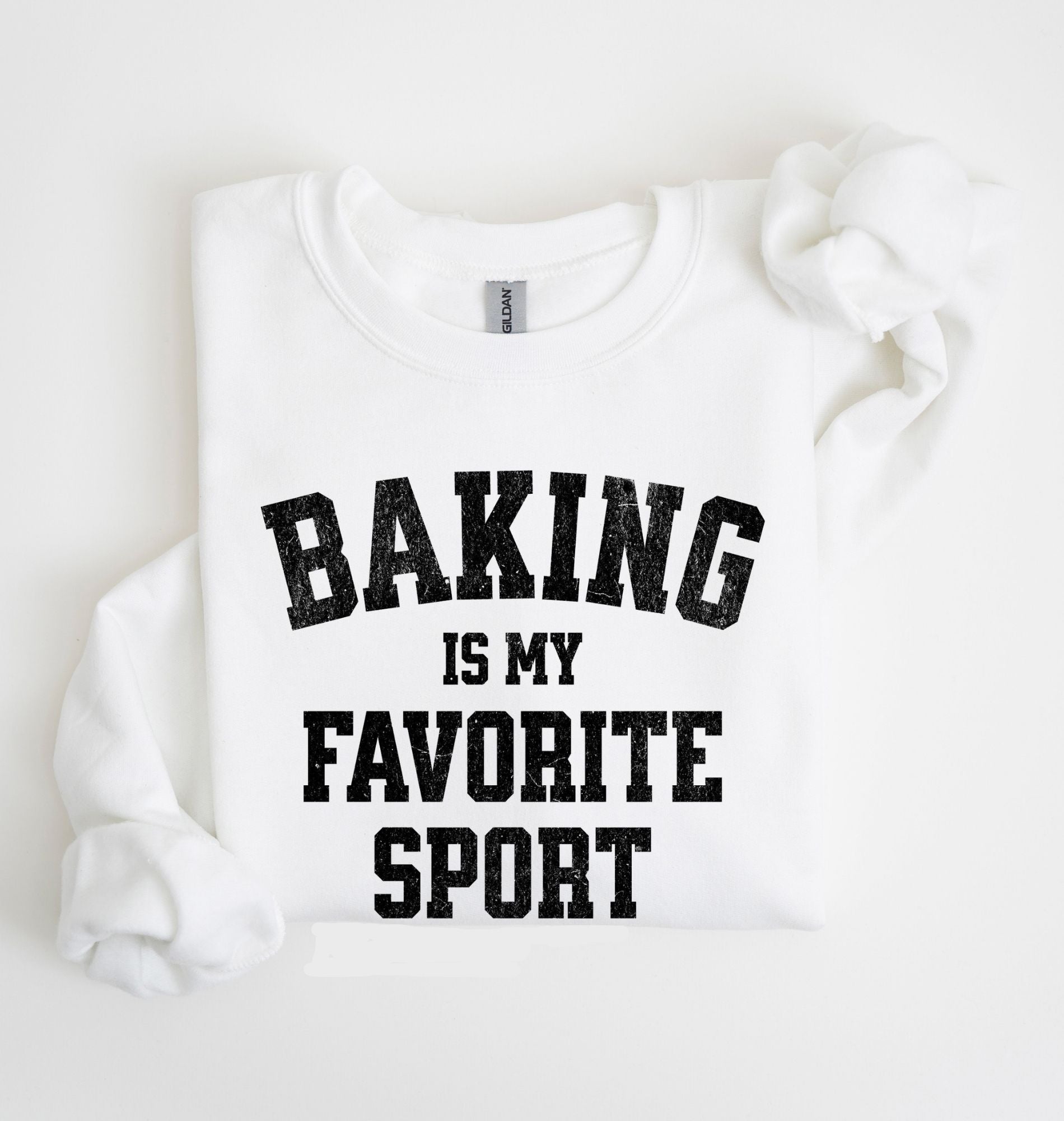 Baking Is My Favorite Sport Sweatshirt | Funny Baker Gift 5