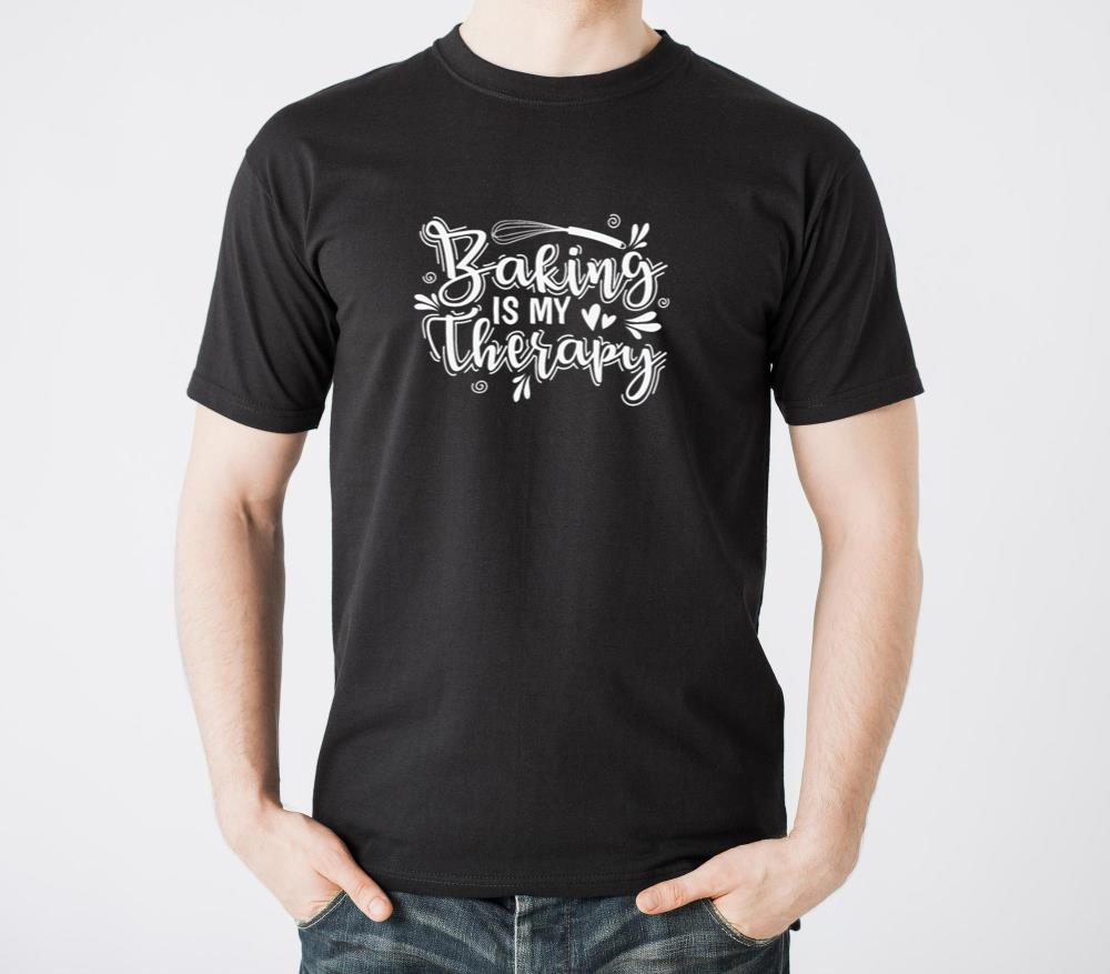 Baking is my Therapy Confectioner Cake - Unisex Standard T-Shirt
