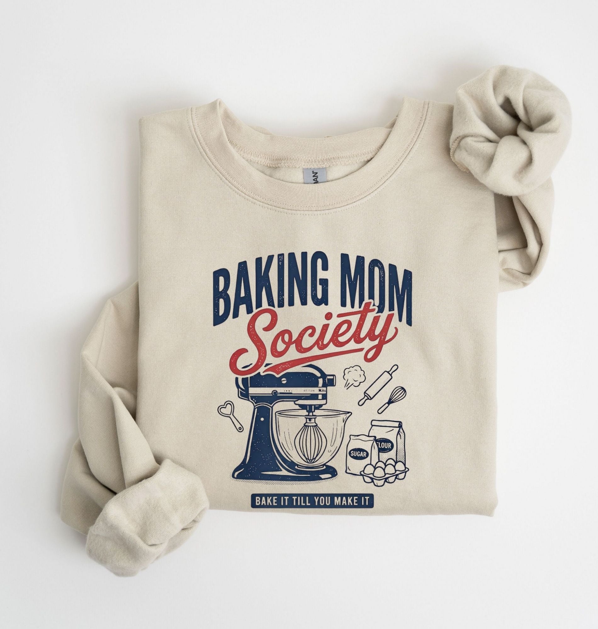 Baking Mom Society Sweatshirt | Baker Mom Gift 2