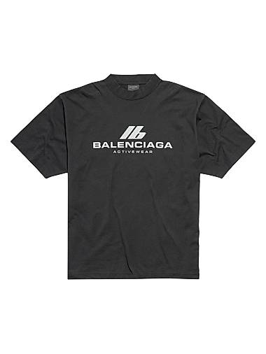 Balenciaga Activewear T-Shirt Medium Fit Black