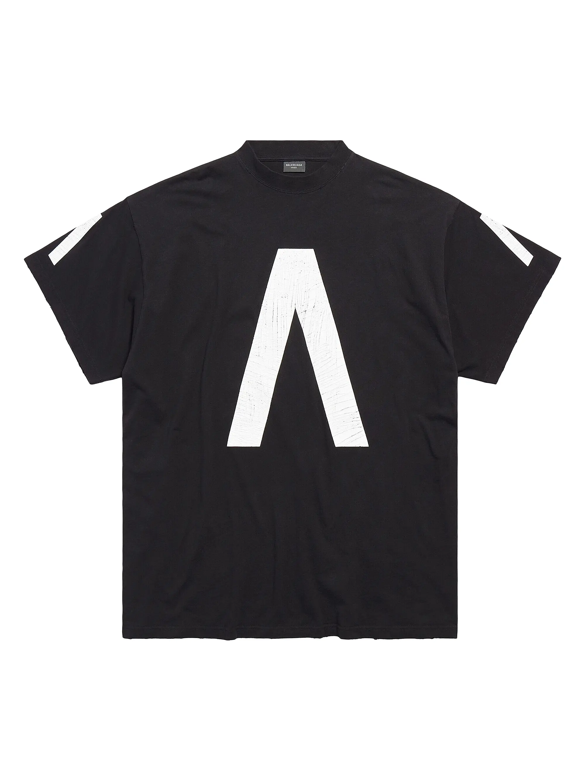 Balenciaga Archive Series Connected Oversized T-Shirt Black