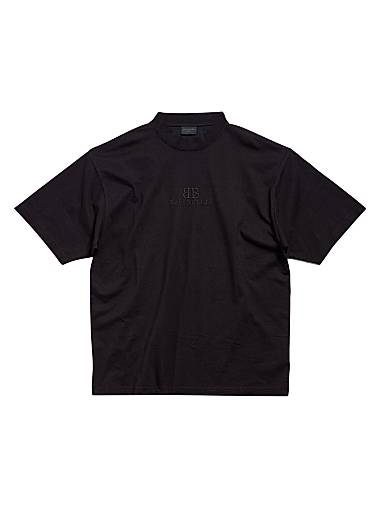 Balenciaga BB Classic Balenciaga T-Shirt Medium Fit Black