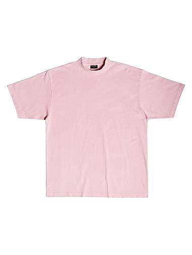 Balenciaga BB Paris Strass T-Shirt Medium Fit Pink