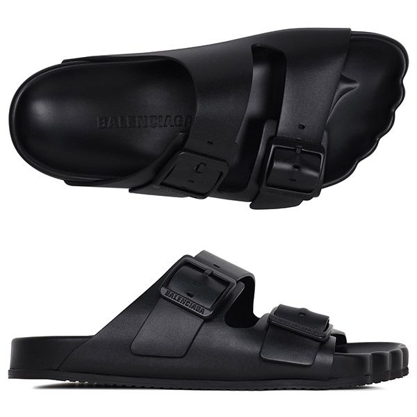 Balenciaga Black Sunday Sandals 761726 WCEA1 1000 00204