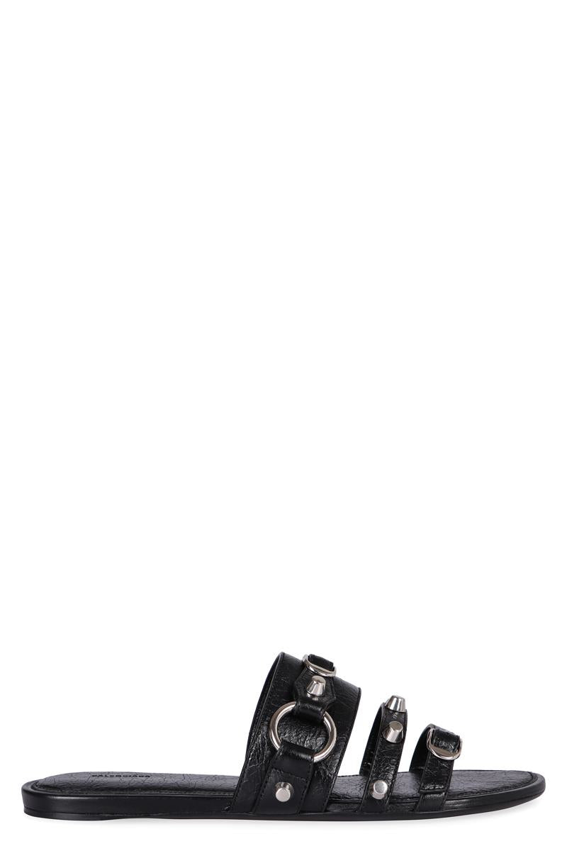 Balenciaga City Leather Mules