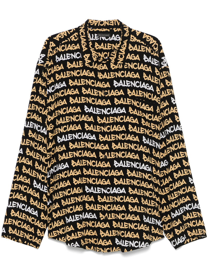 Balenciaga Logo-print Shirt